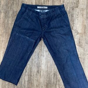 Joe’s dark denim jeans excellent condition. 33” inseam